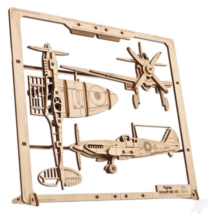 Fighter Aircraft 2.5D Puzzle Mechanical Model Kit