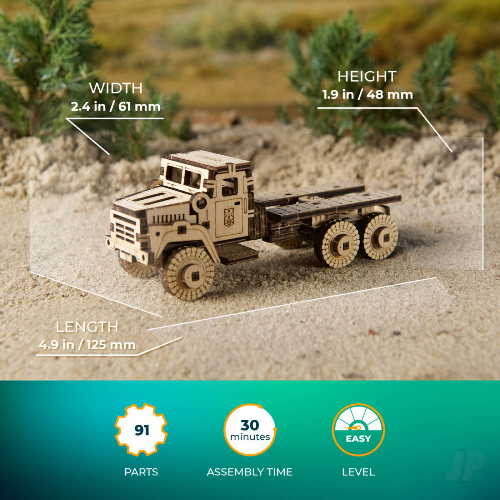 Military Truck Mechanical Model Kit