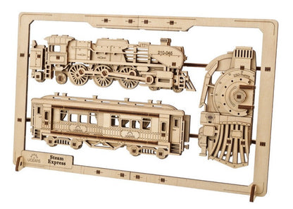 Steam Express 2.5D Puzzle Mechanical Model Kit