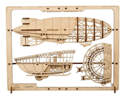 Zeppelin 2.5D Puzzle Mechanical Model Kit