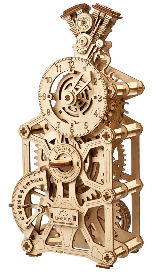 Engine Clock Mechanical Model Kit