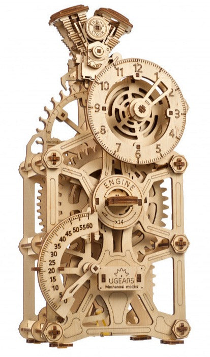 Engine Clock Mechanical Model Kit