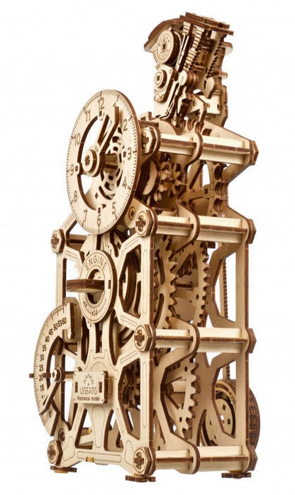 Engine Clock Mechanical Model Kit