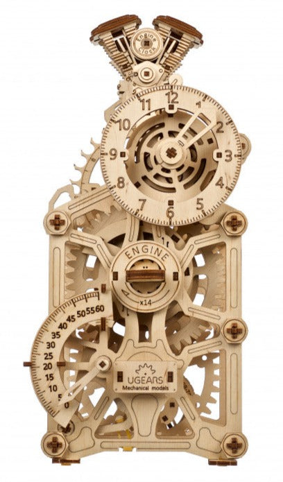 Engine Clock Mechanical Model Kit