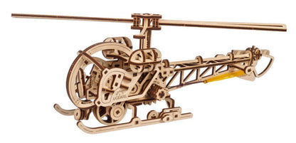 Mini Helicopter Mechanical Model Kit