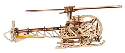 Mini Helicopter Mechanical Model Kit