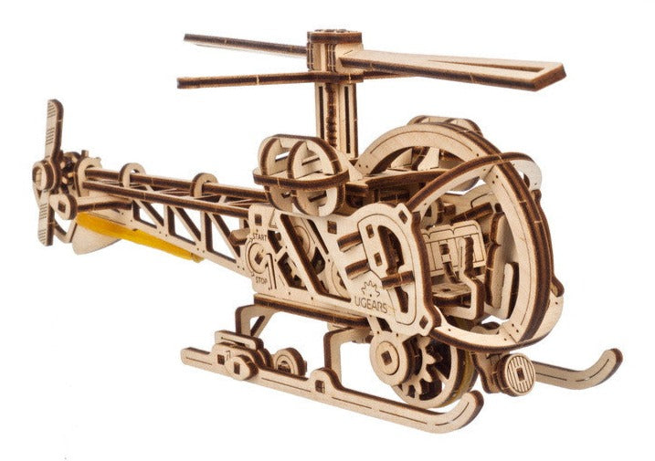 Pre-Owned Mini Helicopter Mechanical Model Kit