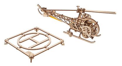 Pre-Owned Mini Helicopter Mechanical Model Kit