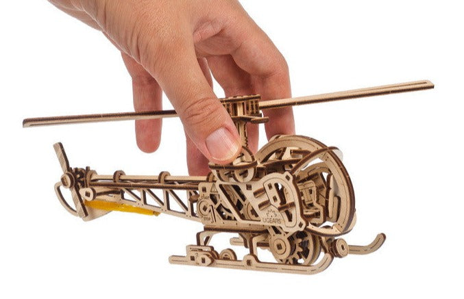 Mini Helicopter Mechanical Model Kit