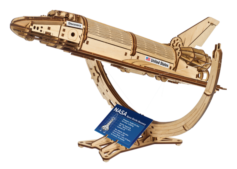 NASA Space Shuttle Discovery Mechanical Model Kit