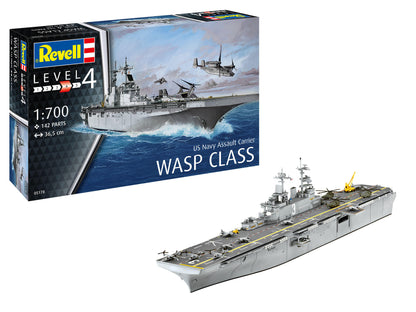 US Navy Assault Carrier WASP Class Model Kit