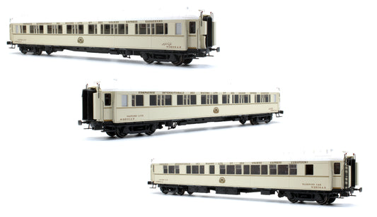 Pre-Owned 3-piece sleeping car set type WL S1 of the CIWL, era II