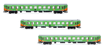 Pre-Owned Set Of 3 Flixtrain Coaches
