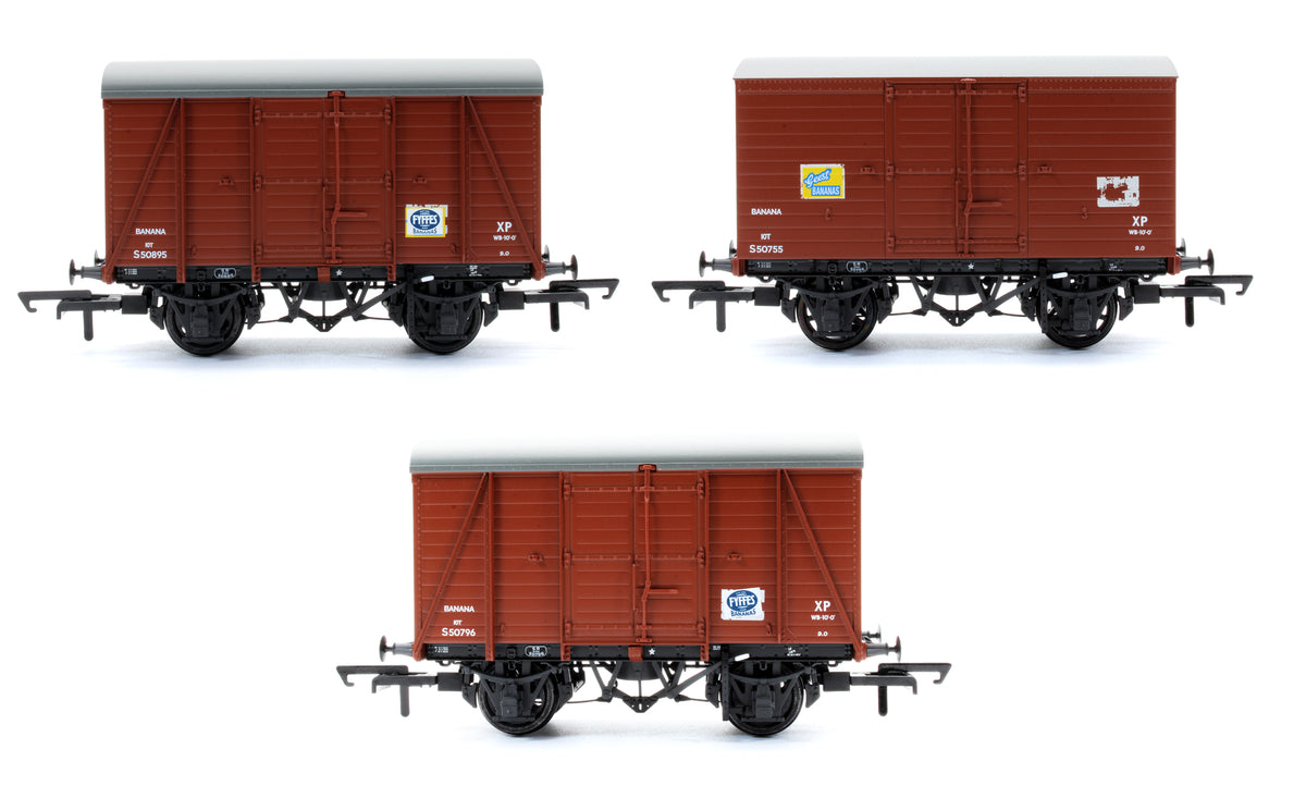 Pre-Owned SR D1478/D1479 Banana Van - British Railways (1950s) - Triple Pack (Exclusive)