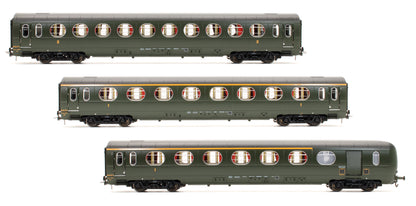 Pre-Owned Set of 3 SNCF ÉTAT lightweight coaches