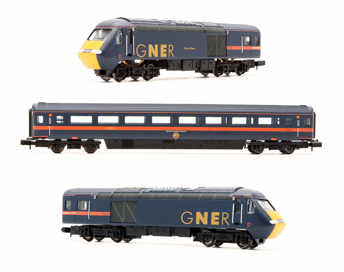 Pre-Owned 371-476 GNER HST 125 3 Car Train Pack