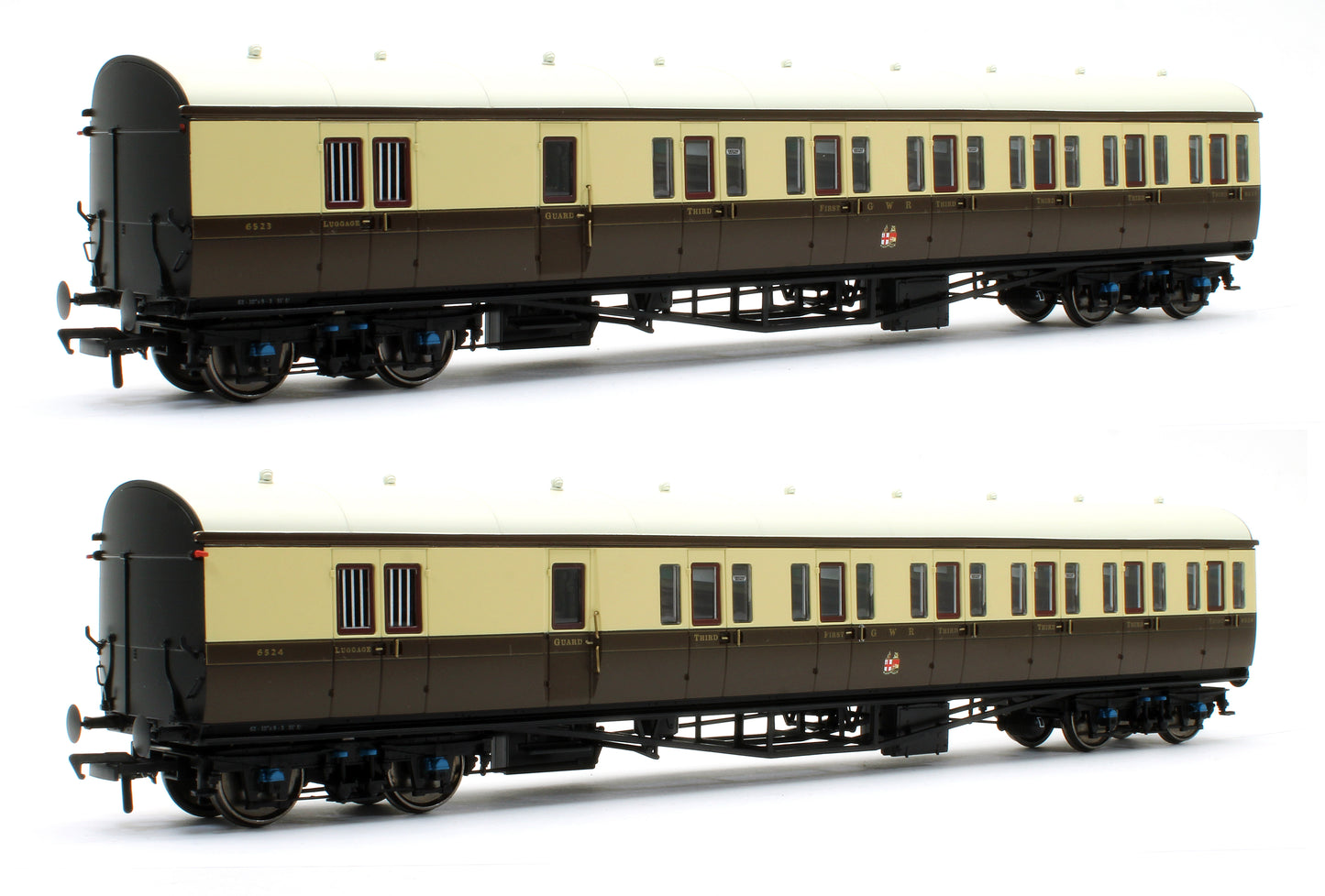 Pre-Owned 946002 Dia E140 B Set - No.6523 & 6524 GWR Inter-War Livery