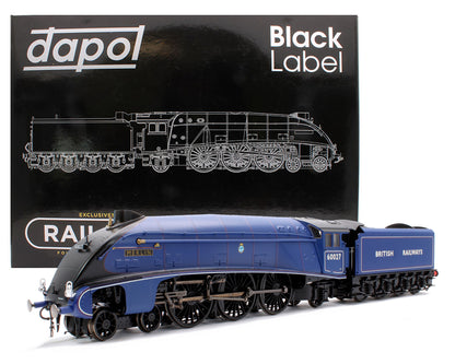 Black Label Class A4 Merlin Experimental Purple Unvalanced 4-6-2 No.60027 Steam Locomotive - DCC Sound & Smoke