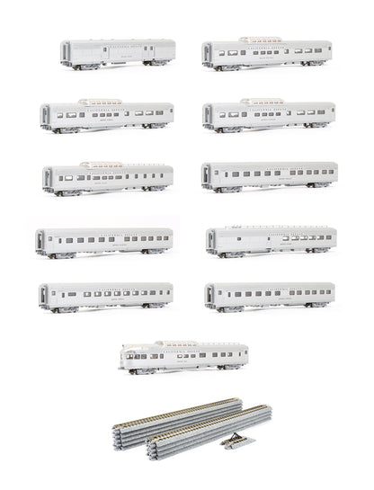 Pre-Owned California Zephyr 11 Car Set With Display Unitrack
