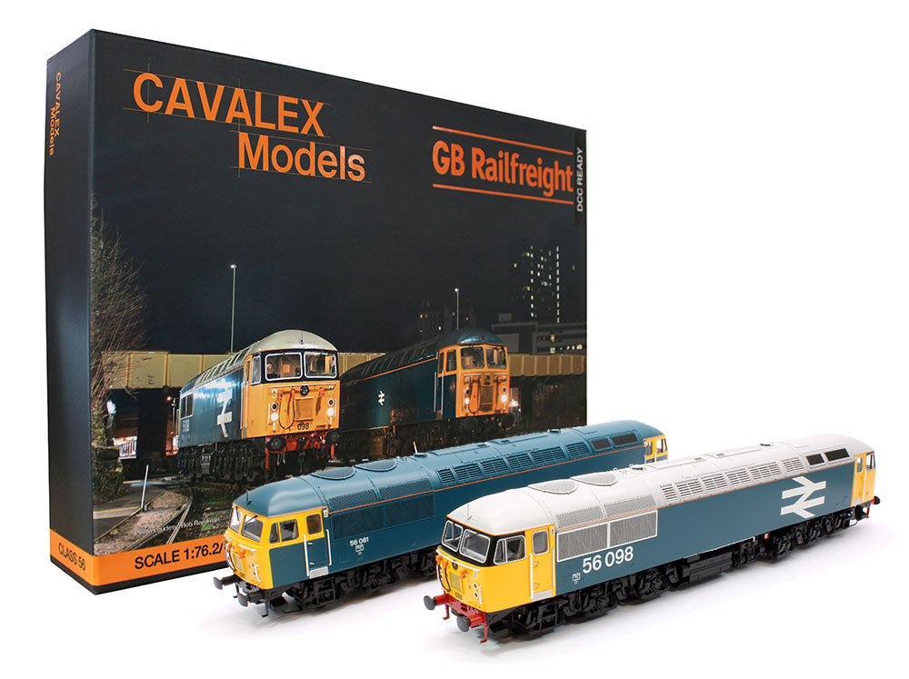 Pre-Owned Class 56 081/098 GBRF Farewell Railtour Diesel Locomotive Twin Pack