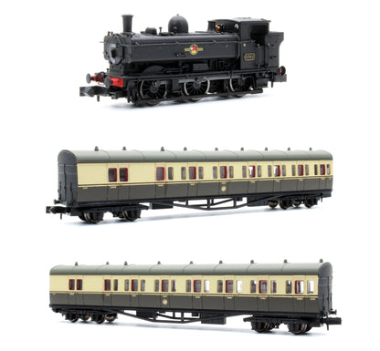 Pre-Owned BR Black Late Crest 0-6-0 Pannier '5762' and B set Train Pack