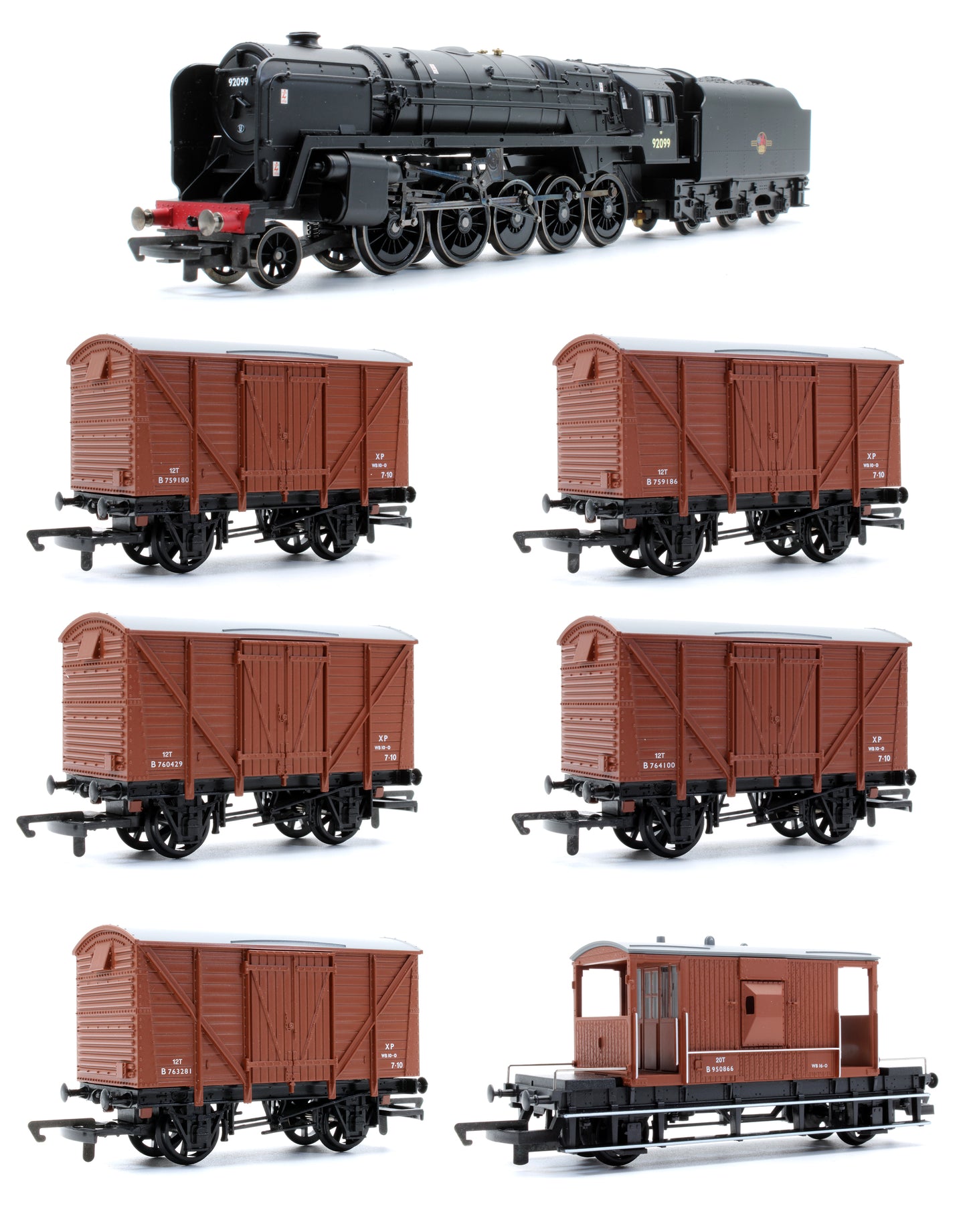 Pre-Owned BR 9F Fitted Freight Train Pack