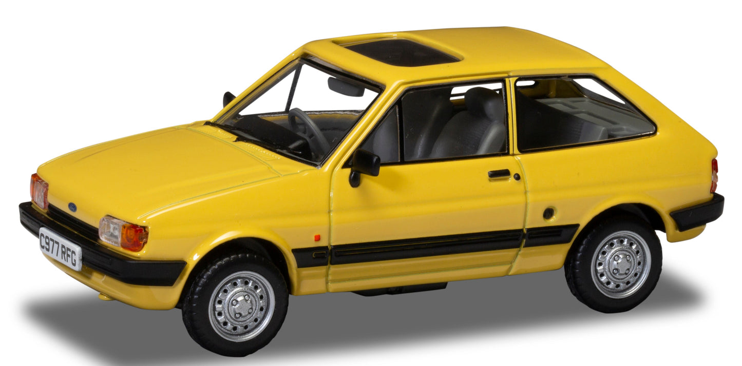 Ford Fiesta Mk2 1.1L, Citrine Yellow