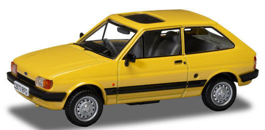 Ford Fiesta Mk2 1.1L, Citrine Yellow