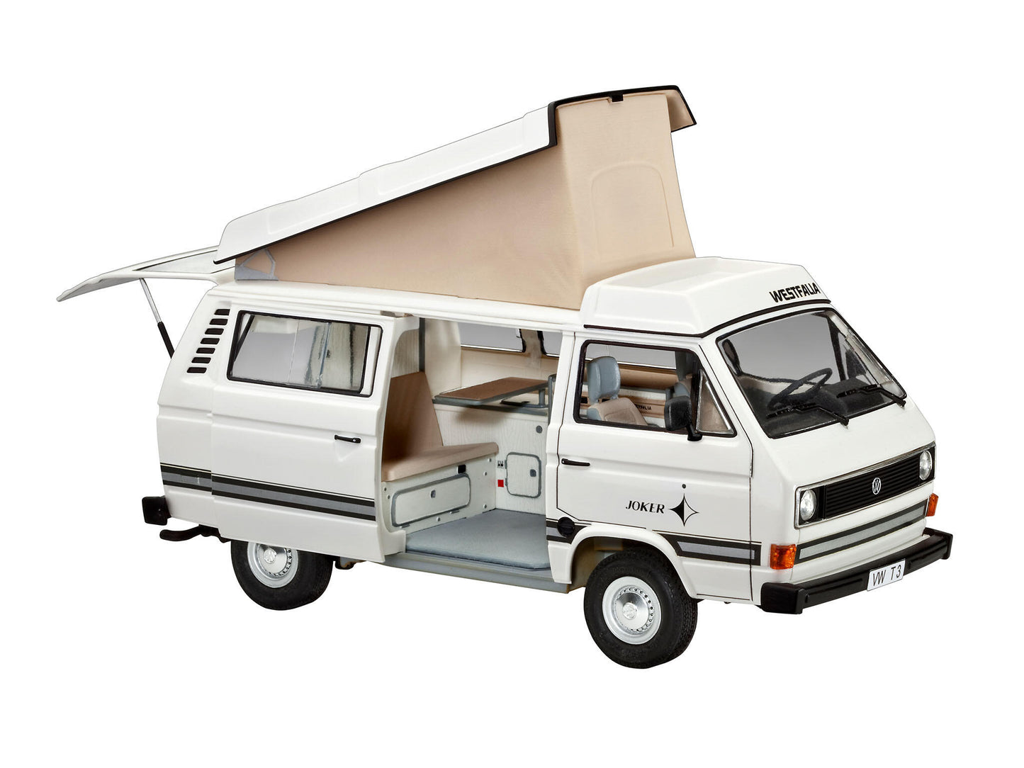 VW T3 Camper "Westfalia Joker" Model Kit