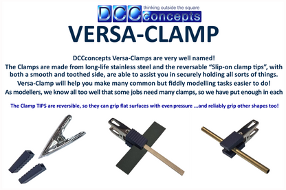 DCT-VC.10 DCCconcepts Versa-Clamp Set (10pcs)