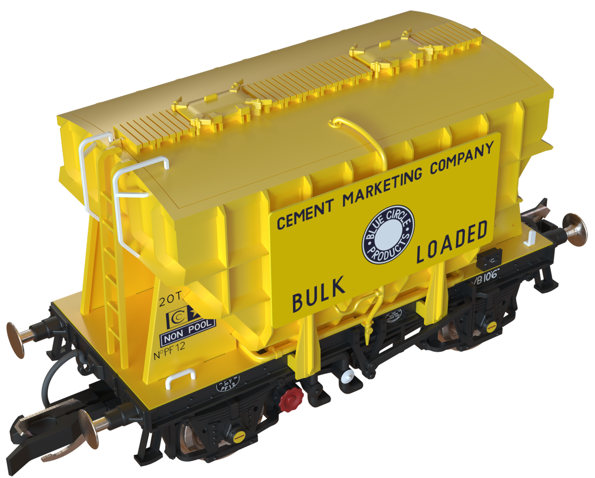 T3001 Presflo Cement Wagon Blue Circle Cement Triple Pack - PF12, PF19 & PF29
