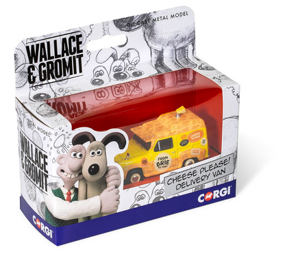 Wallace & Gromit Austin A35 Van - Cheese Please! Delivery Van