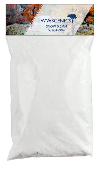 WWS 0.5mm Snow Scatter Refill - 100g