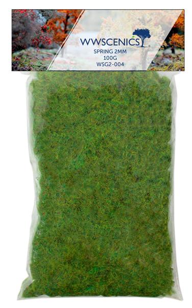 WWS 2mm Spring Static Grass Refill - 100g