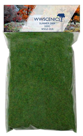 WWS 2mm Summer Static Grass Refill - 100g