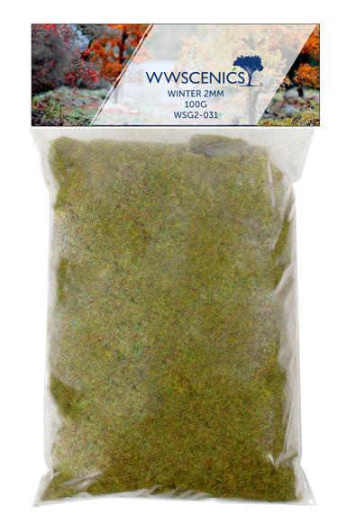 WWS 2mm Winter Static Grass Refill - 100g