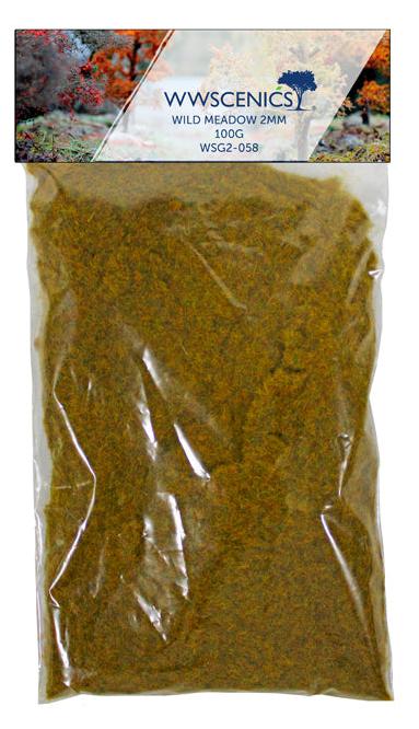 WWS 2mm Wild Meadow Static Grass Refill - 100g