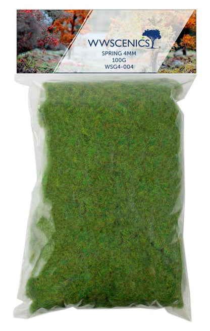 WWS 4mm Spring Static Grass Refill - 100g