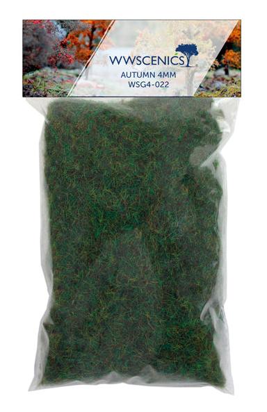 WWS 4mm Autumn Static Grass Refill - 100g