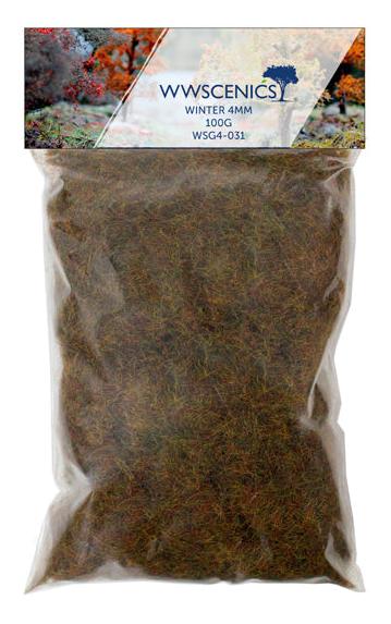 WWS 4mm Winter Static Grass Refill - 100g