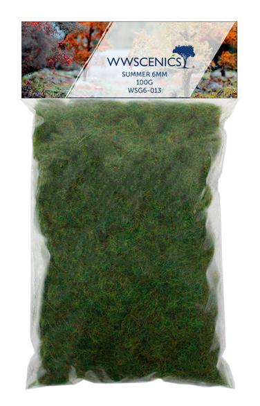 WWS 6mm Summer Static Grass Refill - 100g