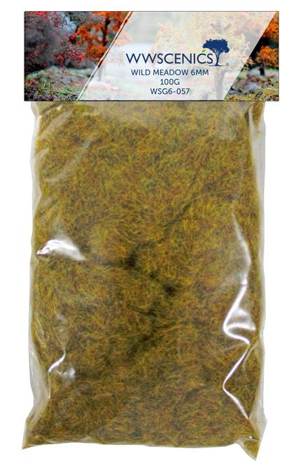 WWS 6mm Wild Meadow Static Grass Refill - 100g