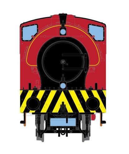 Hunslet 'Austerity' 0-6-0 Saddle Tank 'Warrior' NCB North West Steam Locomotive - DCC Sound