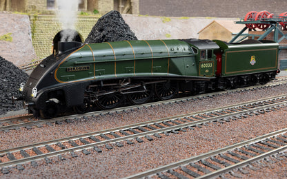 R30552SS Class A4 4-6-2 BR Green Late Crest 60033 'Seagull' Steam Locomotive - DCC Sound & Smoke
