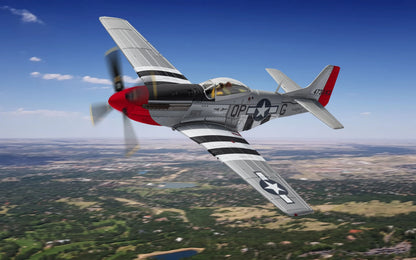 AA27710 North American P-51D Mustang, 44-73843, 'Old Red Nose™', Commemorative Air Force