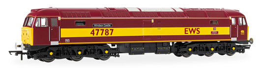 R30541TXS RailRoad Class 47/7 EWS 47787 'Windsor Castle' Diesel Locomotive - DCC Sound