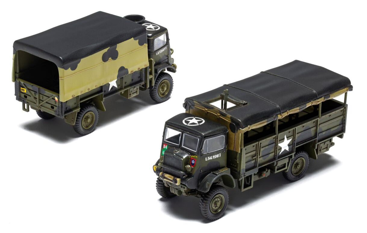 WWII 3-ton 4x4 General Service & Troop Trucks Model kit