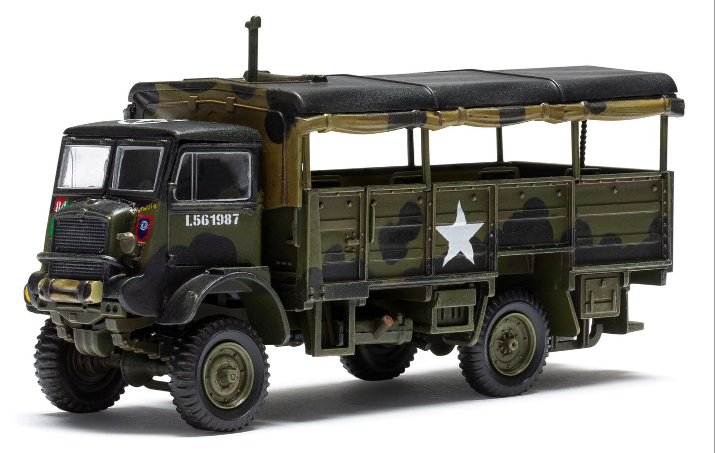 WWII 3-ton 4x4 General Service & Troop Trucks Model kit
