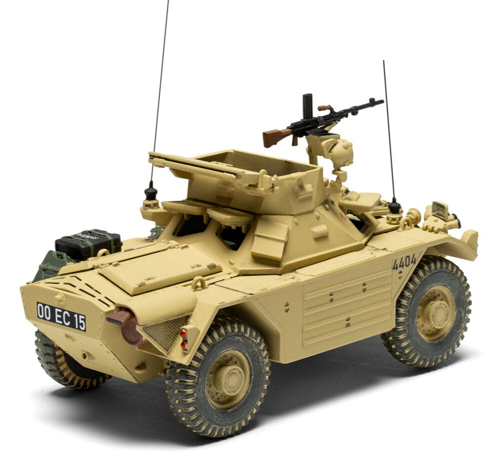 Airfix 1/35 Ferret Scout Car Mk.1 – Plastic Modelbouwset Van Britse Verkenningsvoertuig Uit De Jaren 50