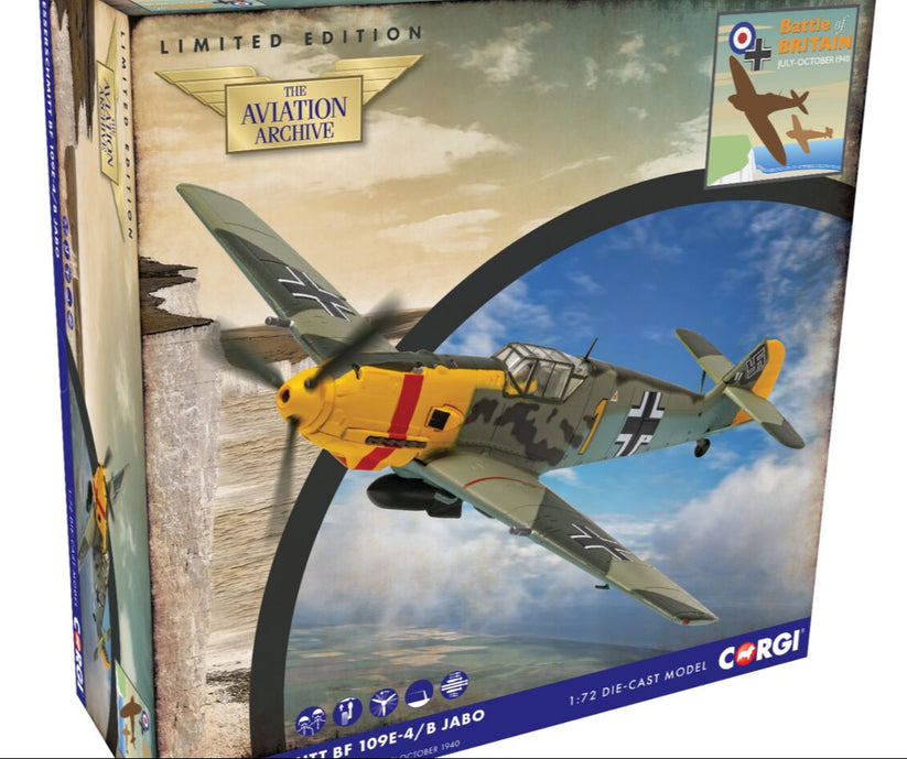 Corgi AA28009 Messerschmitt Me109E-4/B - Walter Rupp - Battle – Rails